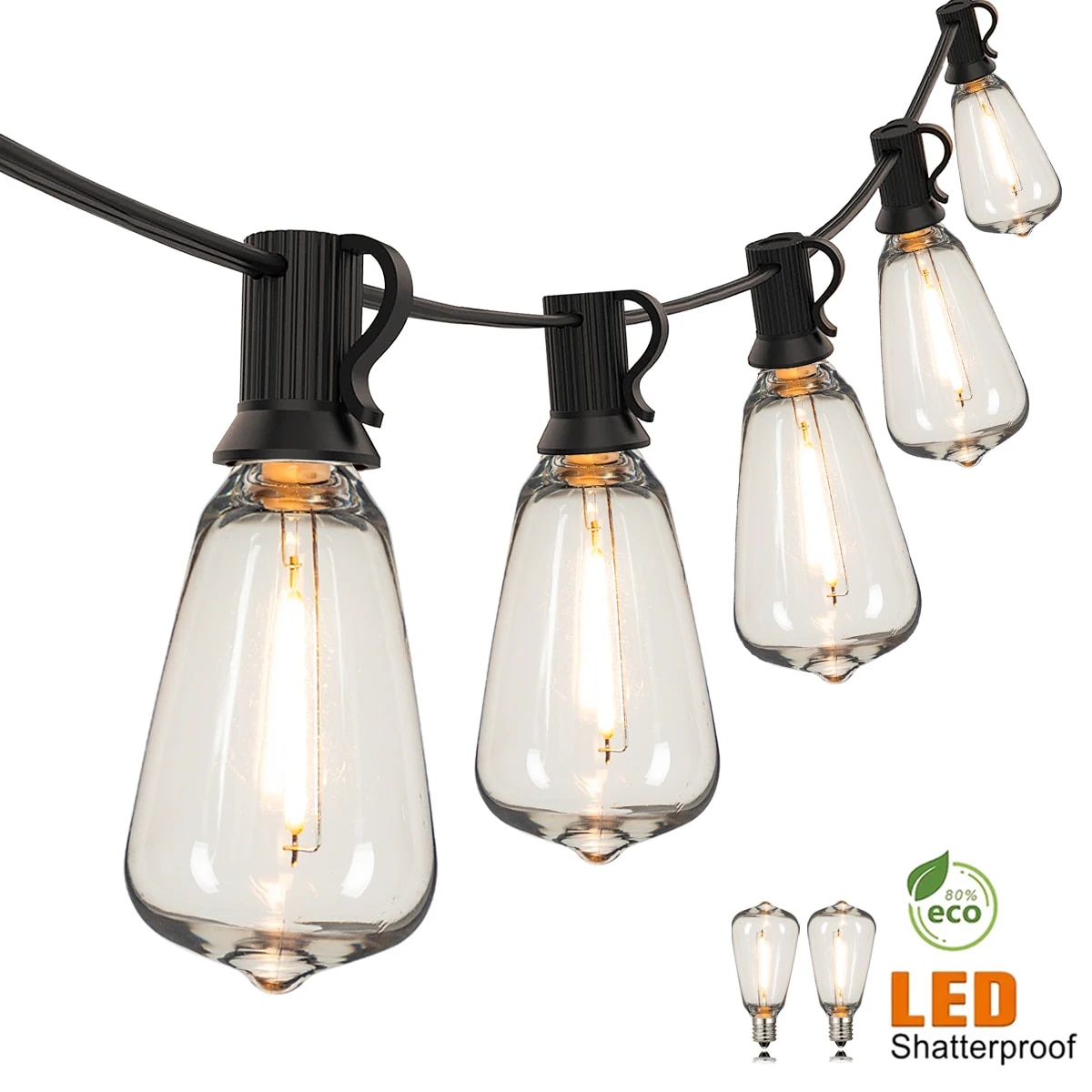 Smart Garden Kit - Guirnalda de luces para exteriores ST38,