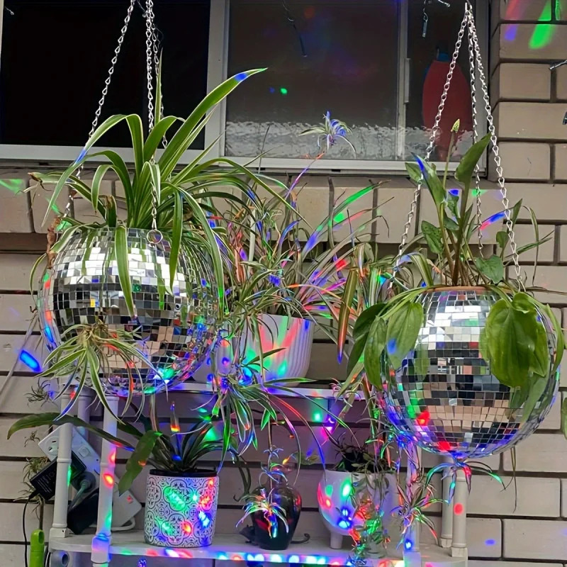 Macetero de bolas de espejo de - Self Watering Planter reseña y precio
