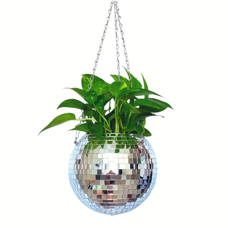 Macetero de bolas de espejo de - Self Watering Planter reseña y precio