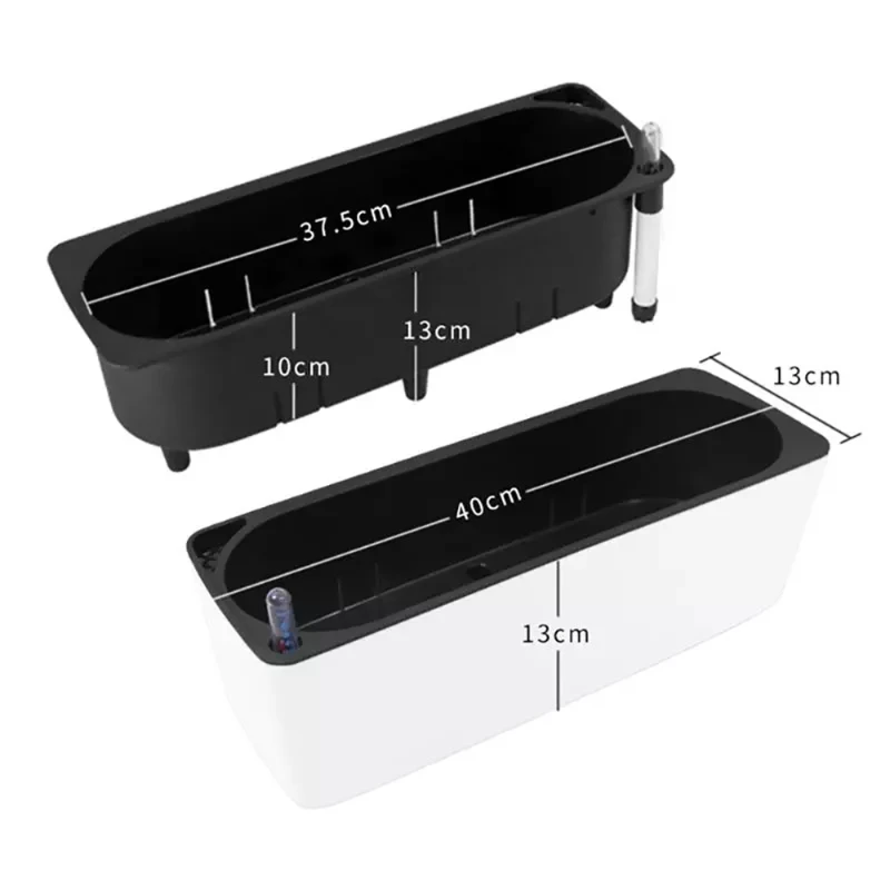 Maceta rectangular para perezo - Plant Monitor reseña y precio