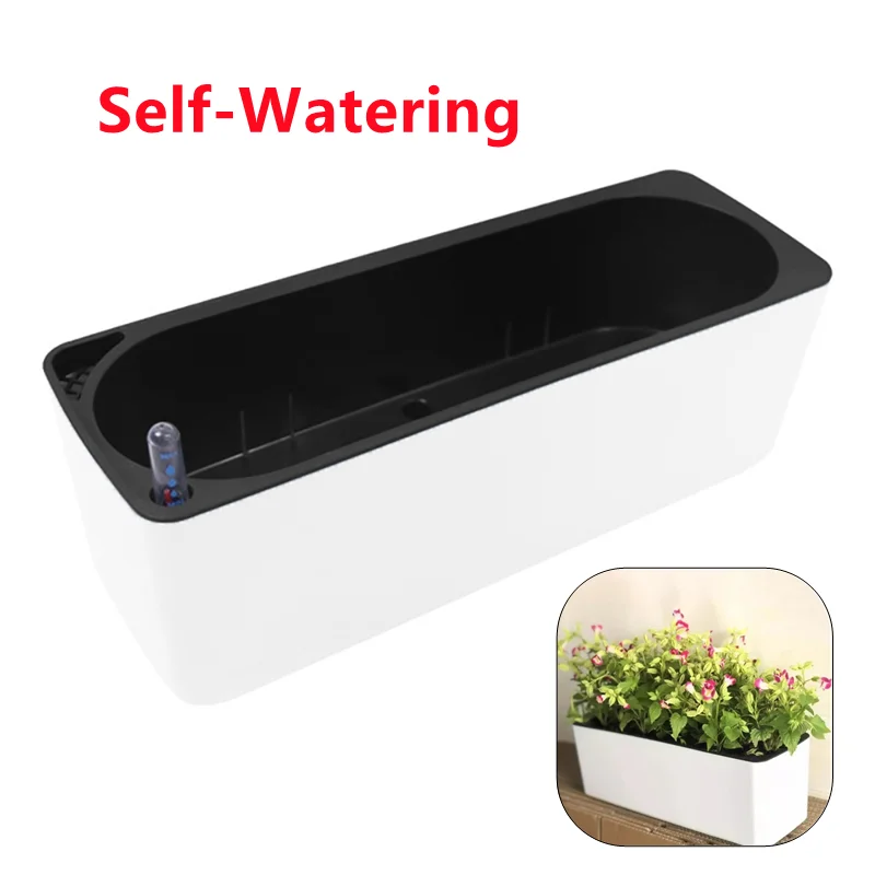 Maceta rectangular para perezo - Plant Monitor reseña y precio